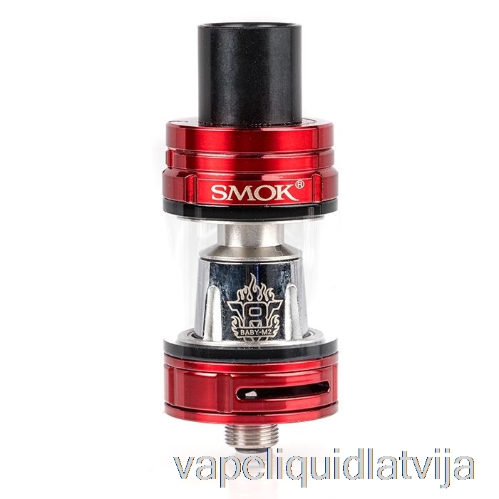 Smok Tfv8 Baby Beast Tank Sarkans Vape šķidrums